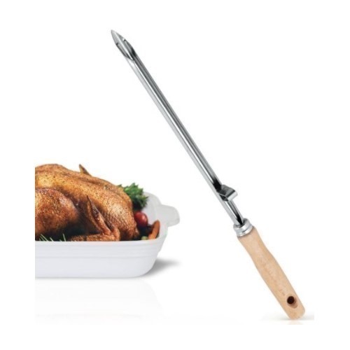 AGUJA PARA MECHAR CARNE METALTEX 33CM